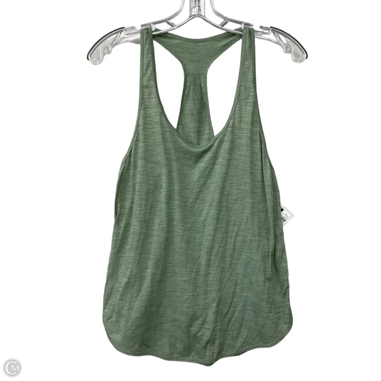 Athletic Tank Top By Lululemon In Green, Size: 10