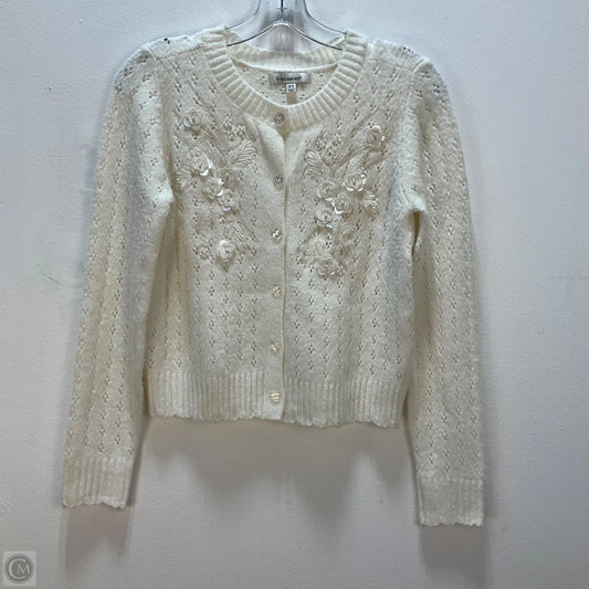 Cardigan By Francesca's In Cream, Size: Xs