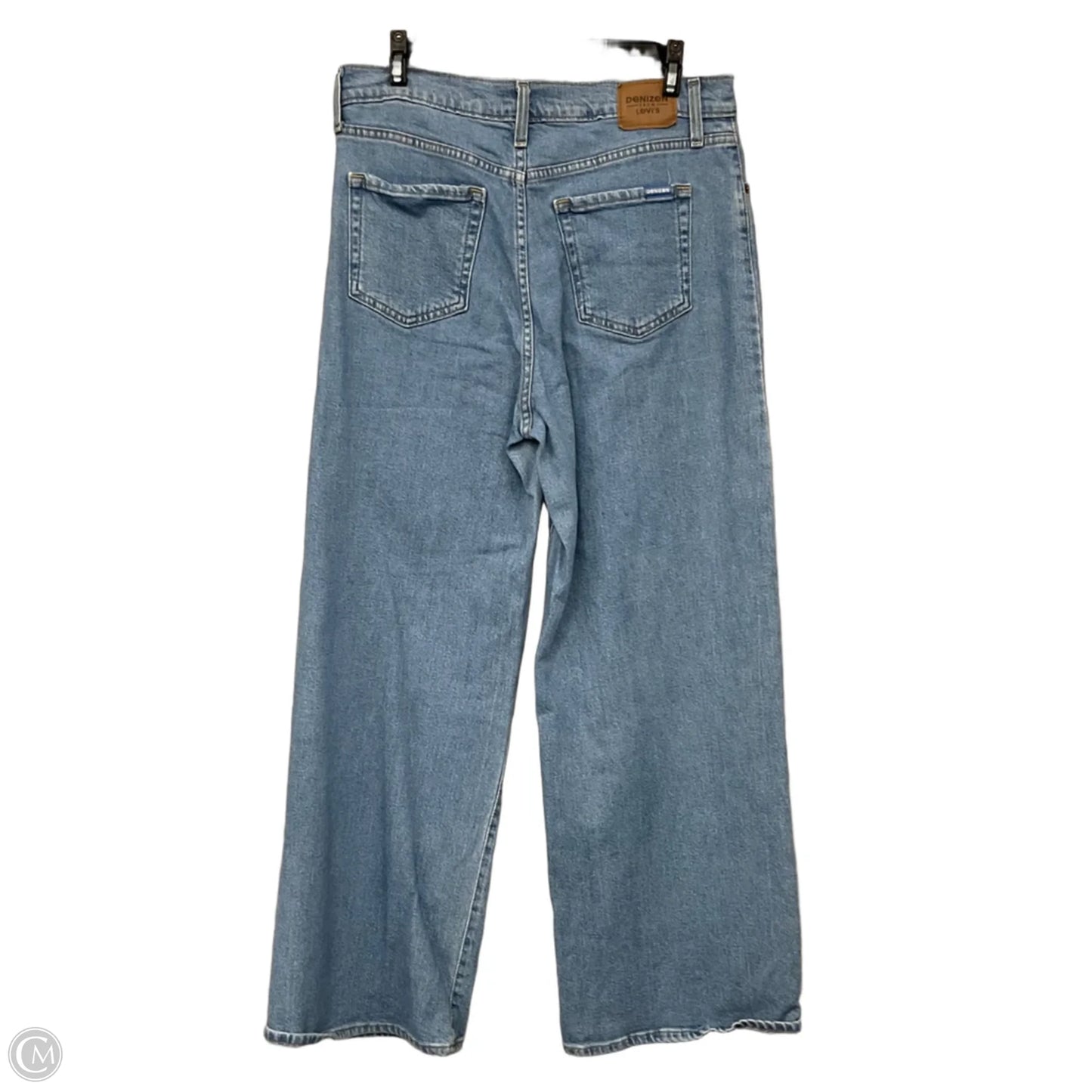Jeans Straight By Levis In Blue Denim, Size: 8