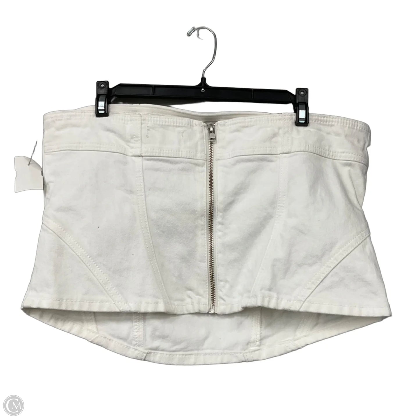 Top Sleeveless Basic By Universal Thread In White, Size: 14