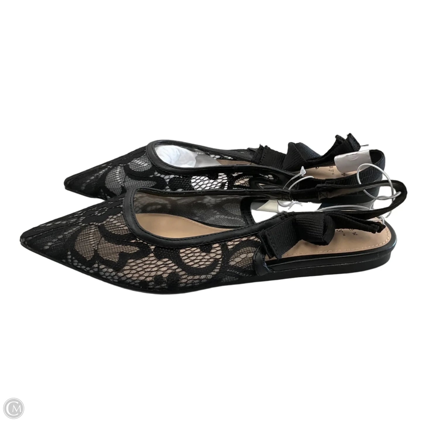 Shoes Flats By A New Day In Black, Size: 6