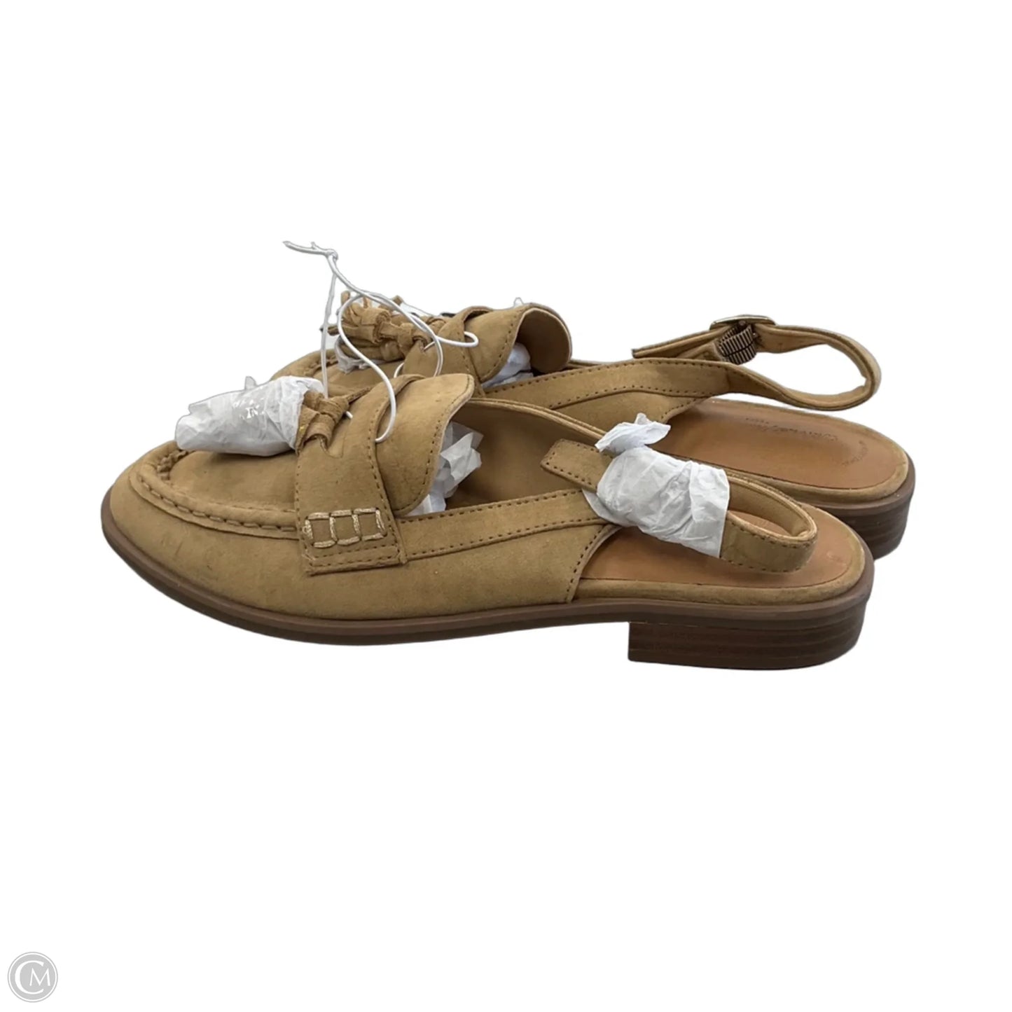 Sandals Flats By Universal Thread In Brown, Size: 7.5
