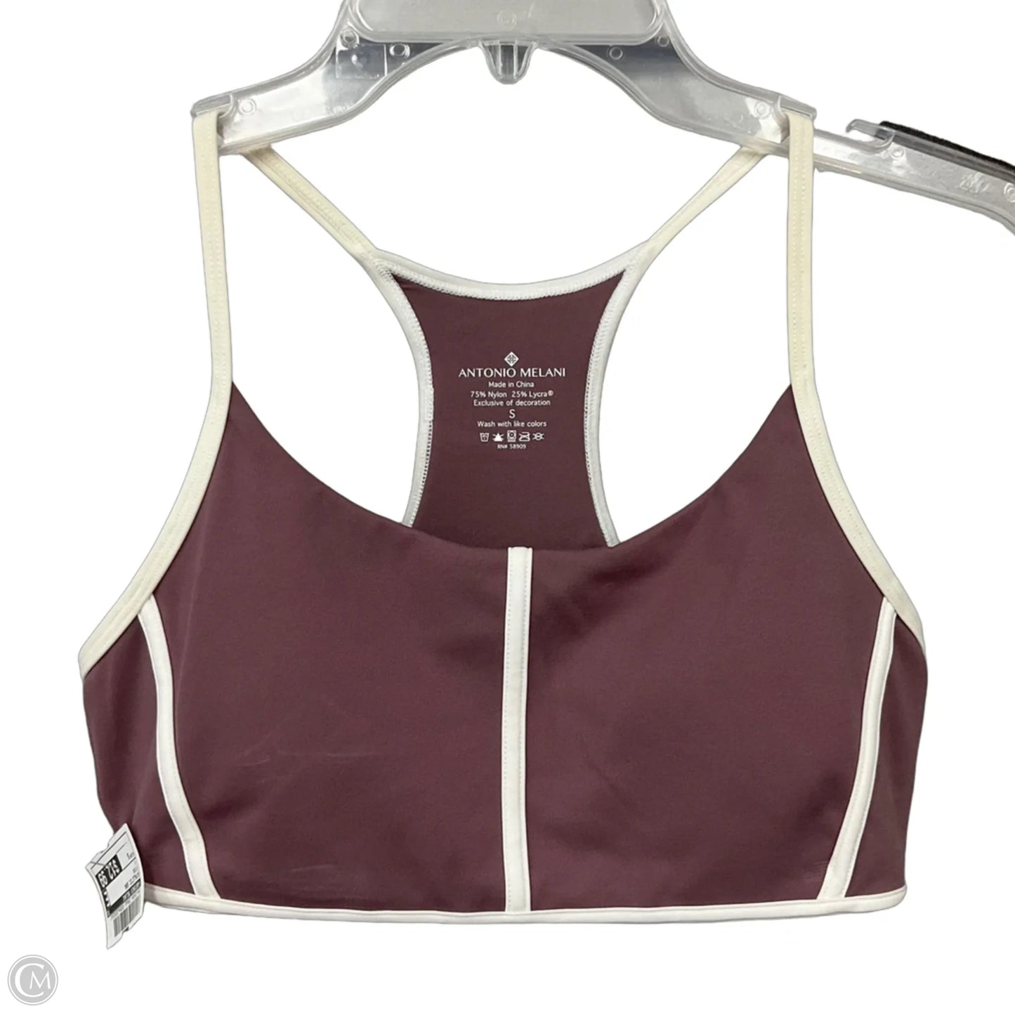 Athletic Bra By Antonio Melani In Pink, Size: S