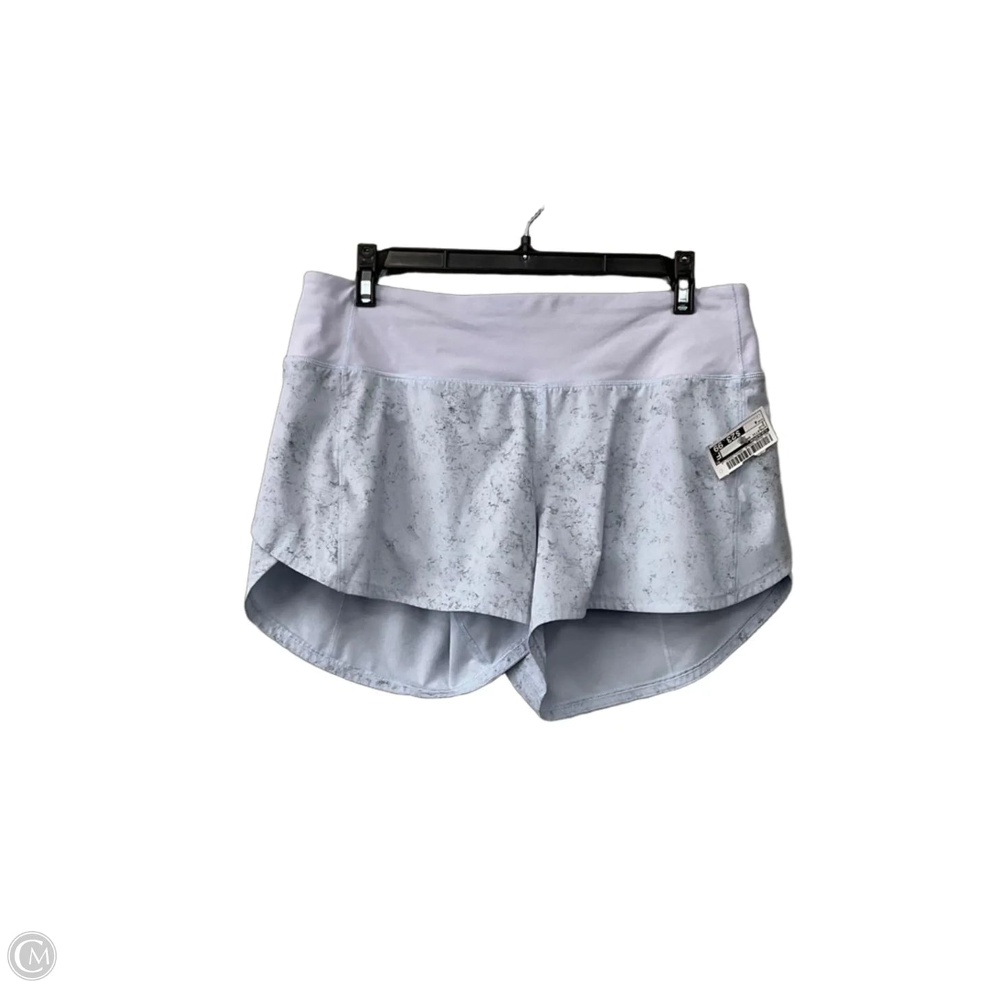 Athletic Shorts By Lululemon In Blue, Size: 8