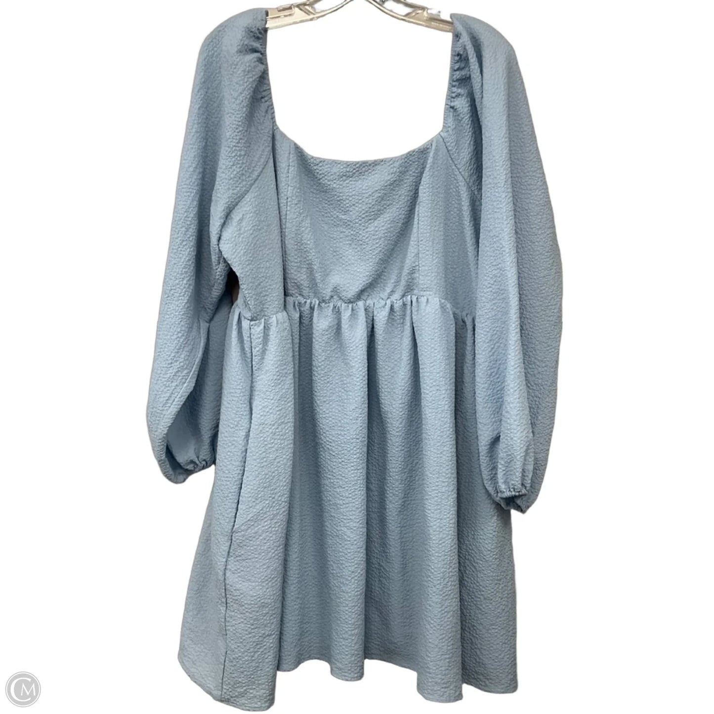 Dress Casual Midi By Arula In Blue, Size: 1x