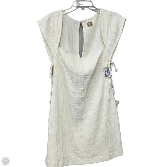 Dress Casual Short By Free People In Cream, Size: Xl