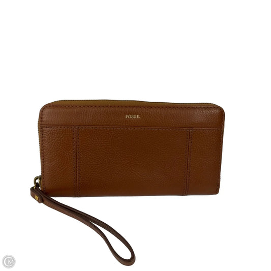 Wallet By Fossil, Size: Large
