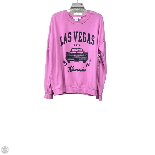 Sweatshirt Crewneck By Altard State In Purple, Size: L