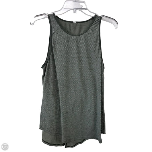 Athletic Tank Top By Lululemon In Green, Size: M