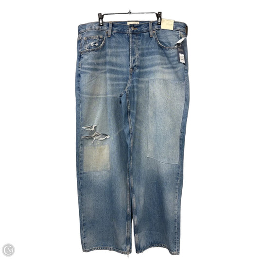Jeans Wide Leg By Universal Thread In Blue Denim, Size: 16