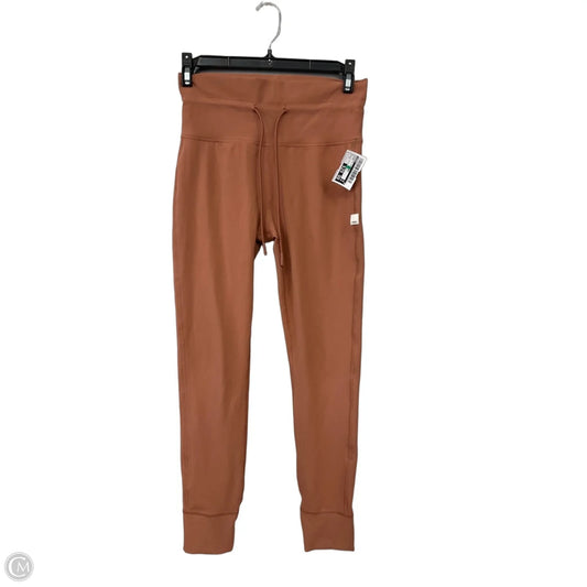 Athletic Leggings By Vuori In Brown, Size: S