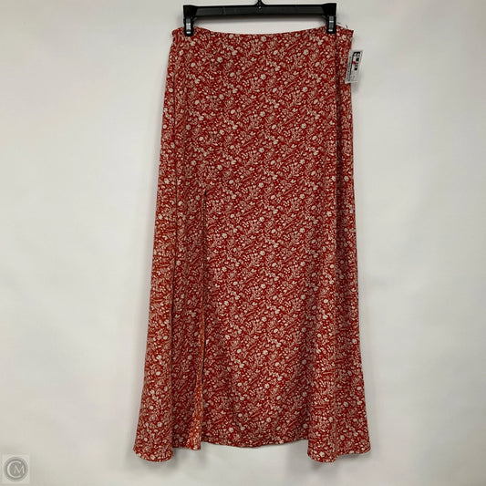 Skirt Maxi By Shein In Floral Print, Size: M