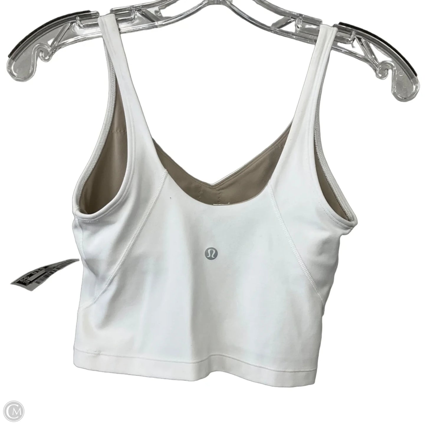 Athletic Bra By Lululemon In White, Size: 4