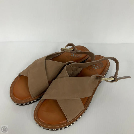 Sandals Flats By Vince Camuto In Beige, Size: 8