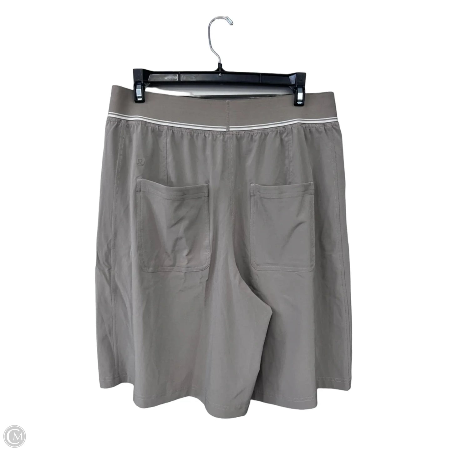 Athletic Shorts By Lululemon In Brown, Size: L