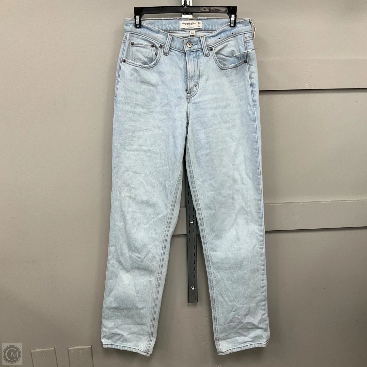Jeans Skinny By Abercrombie And Fitch In Blue Denim, Size: 2