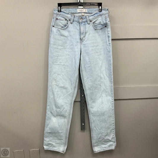 Jeans Skinny By Abercrombie And Fitch In Blue Denim, Size: 2