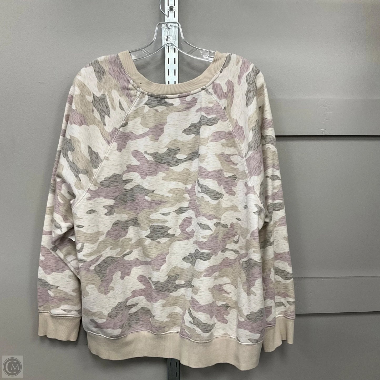 Sweatshirt Crewneck By Old Navy In Camouflage Print, Size: Xxl