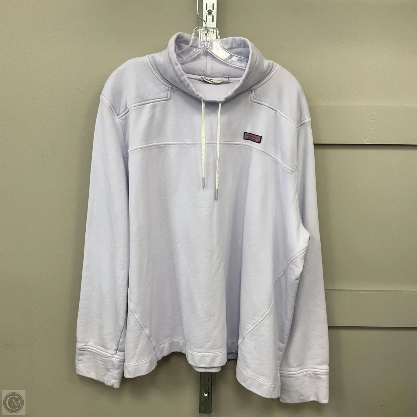 Sweatshirt Collar By Vineyard Vines In Purple, Size: 3x