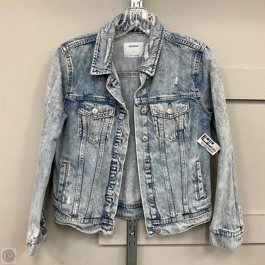 Jacket Denim By Old Navy In Blue Denim, Size: S