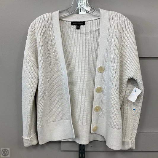 Cardigan By Banana Republic In White, Size: Xs