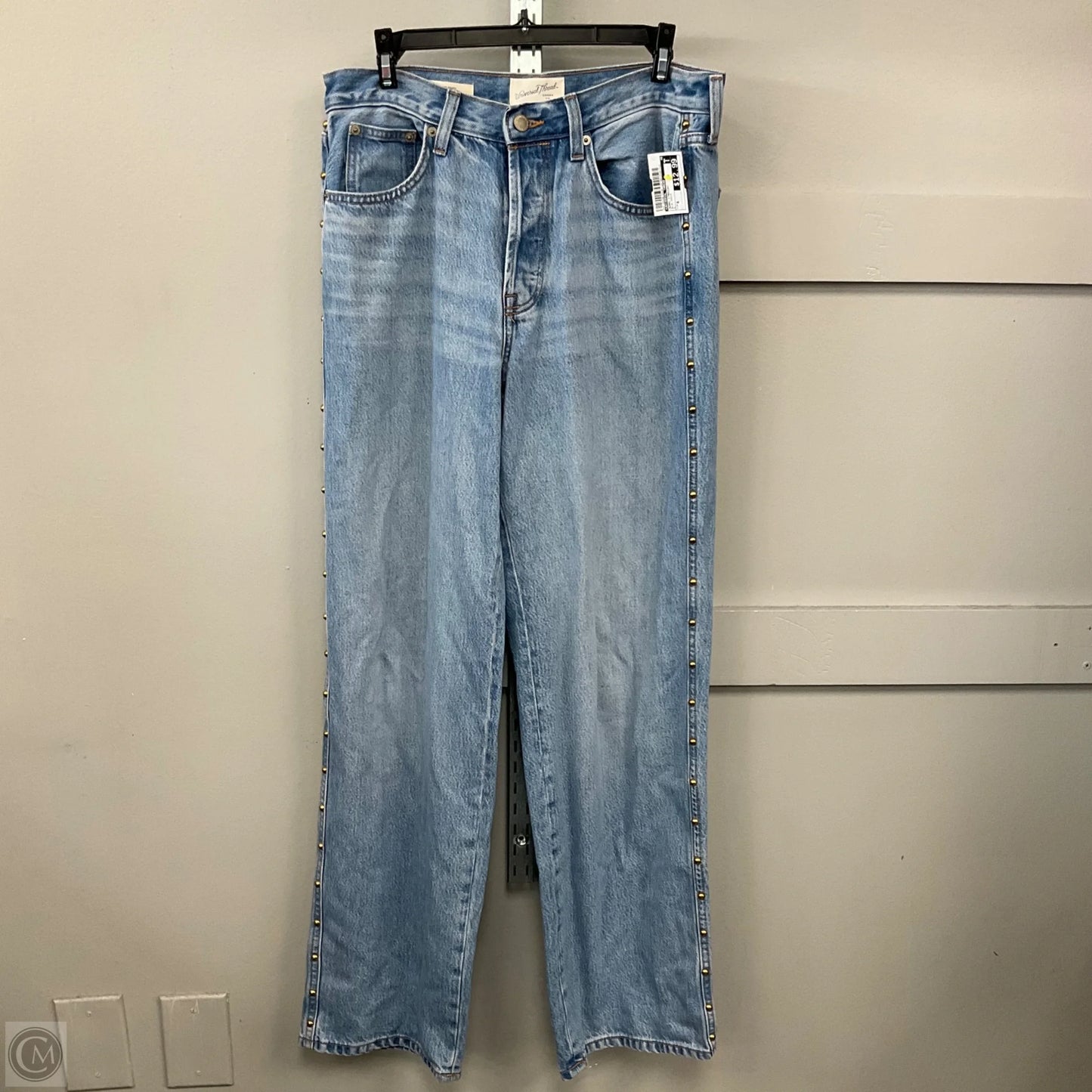 Jeans Straight By Universal Thread In Blue Denim, Size: 6