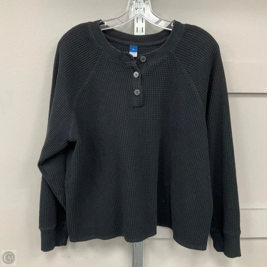 Top LS By Old Navy In Black, Size: Xl