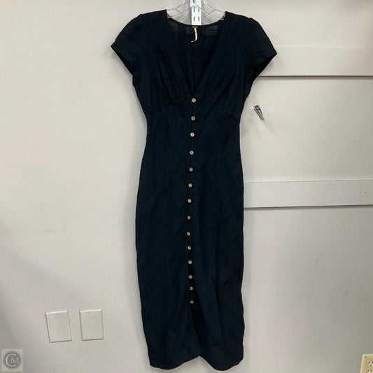 Dress Casual Maxi By Free People In Black, Size: S