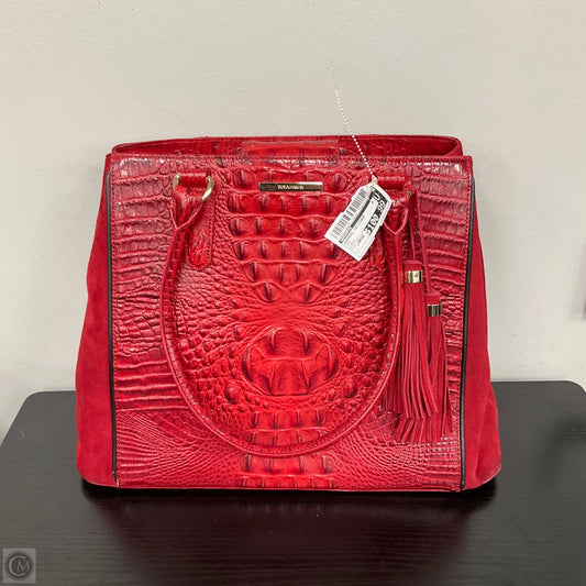 Handbag Designer By Brahmin, Size: Large