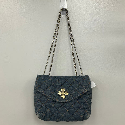 Crossbody Designer By Patricia Nash In Blue Denim, Size:Small