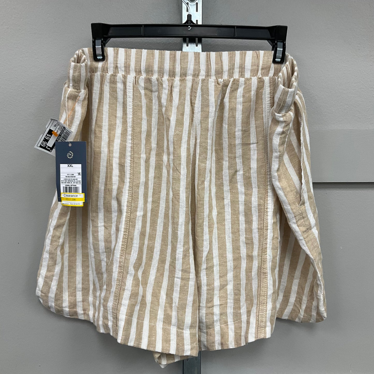 SHORTS by UNIVERSAL THREAD In STRIPED PATTERN, Size: XXL