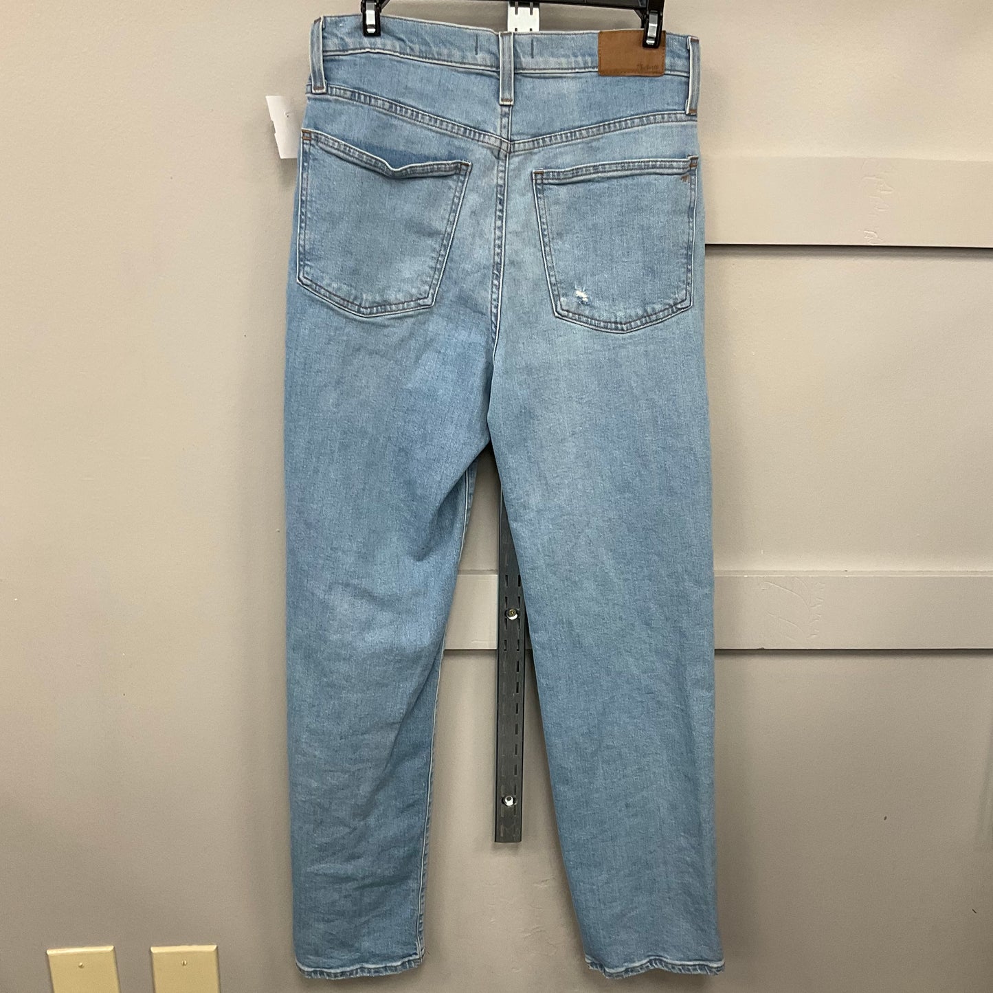 JEANS STRAIGHT by MADEWELL In BLUE DENIM, Size: 6