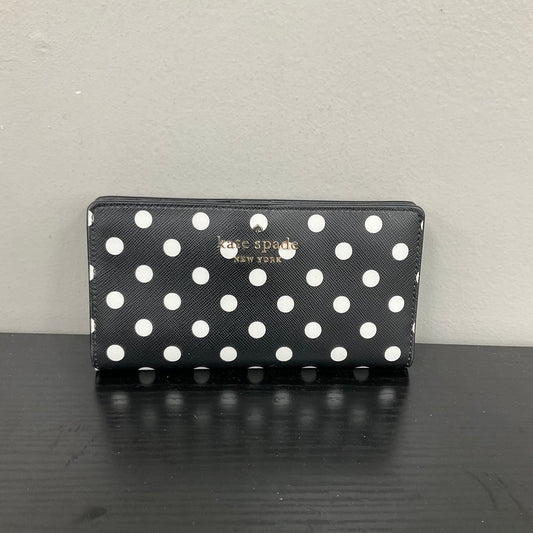 WALLET DESIGNER by KATE SPADE In POLKADOT PATTERN, Size: MEDIUM