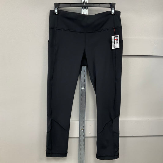 ATHLETIC LEGGINGS CAPRIS by LULULEMON In BLACK, Size: 6