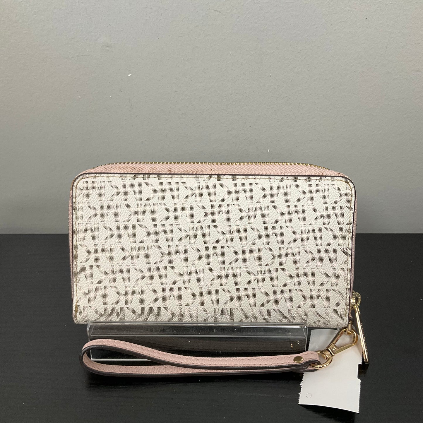 Wallet Designer By Michael Kors In Cream, Size:Small