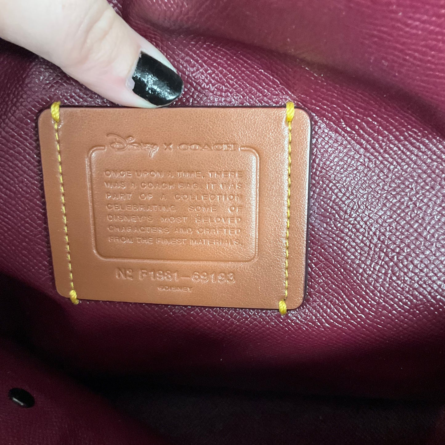 Crossbody Designer By Coach, Size: Medium