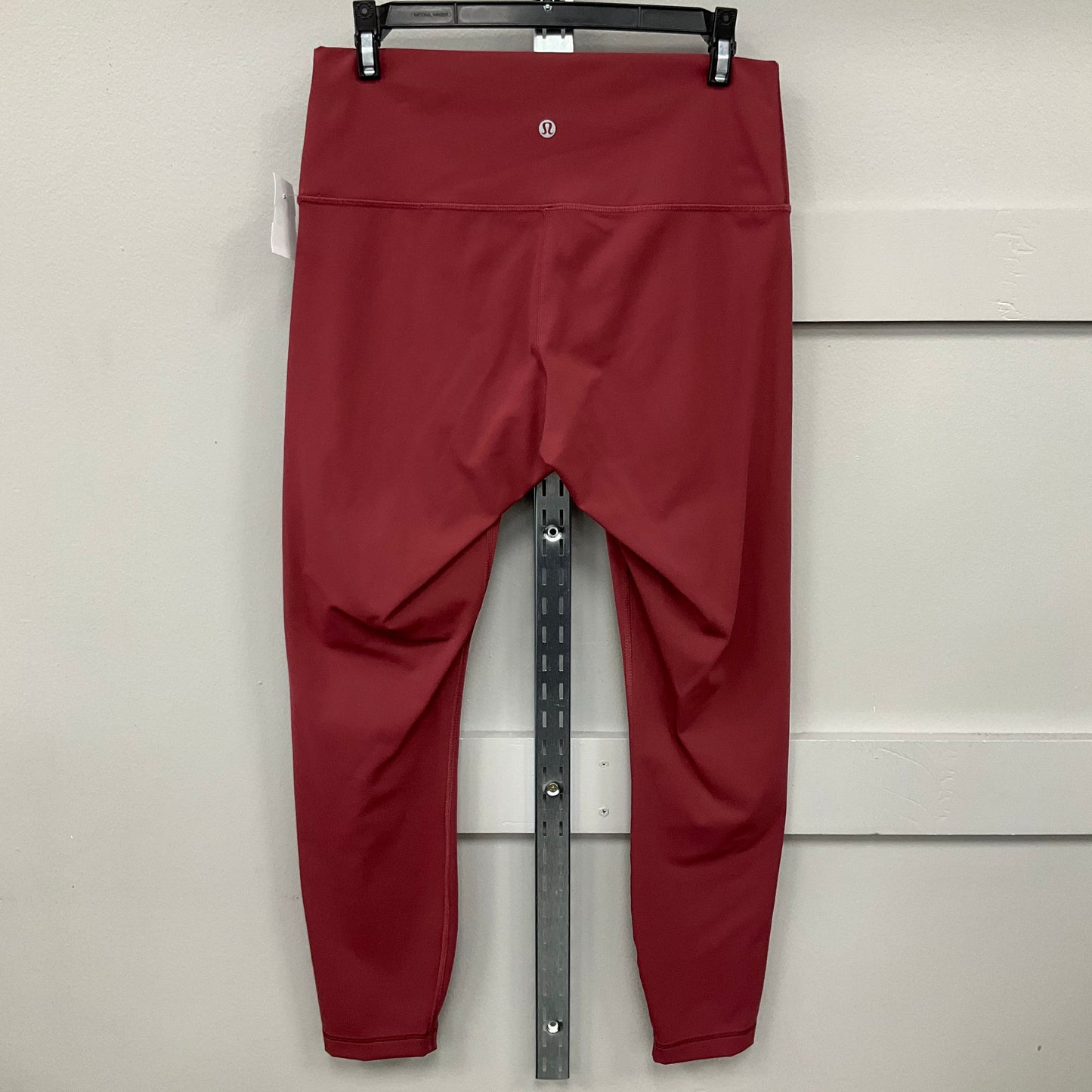 Athletic Leggings By Lululemon In Maroon, Size:10