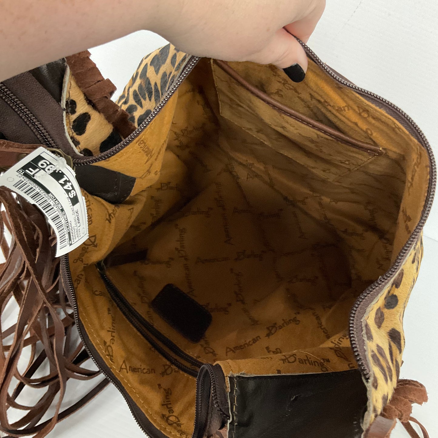 Handbag By American Darling, Size: Large