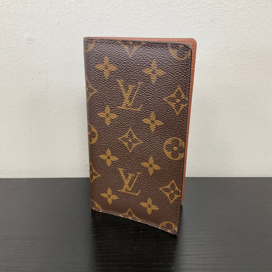 Wallet Luxury Designer By Louis Vuitton In Brown, Size:Medium