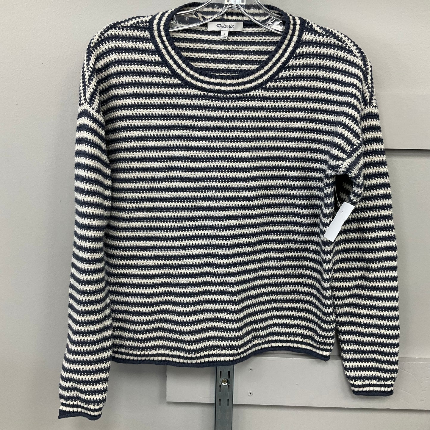 SWEATER by MADEWELL In STRIPED PATTERN, Size: S