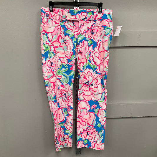 PANTS DRESS by LILLY PULITZER In FLORAL PRINT, Size: 4