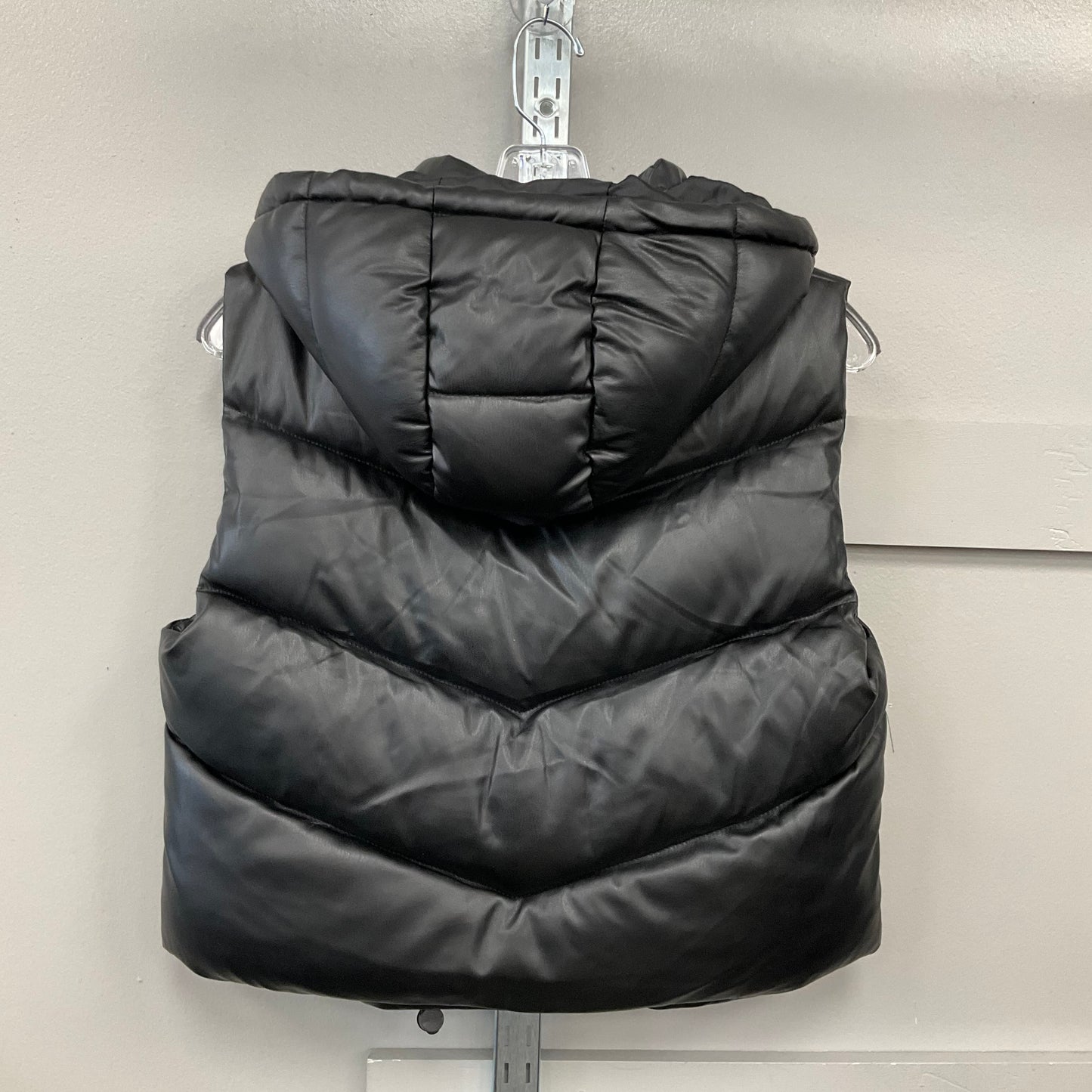 Vest Puffer & Quilted By Love Tree In Black, Size:M