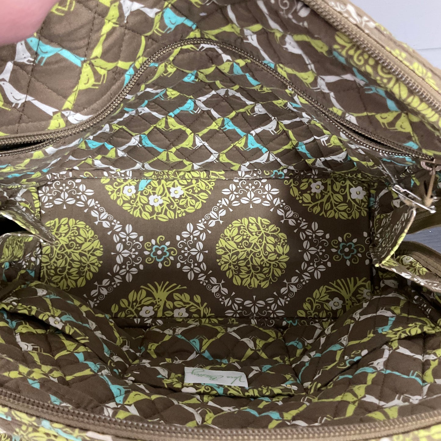 Handbag By Vera Bradley, Size: Medium