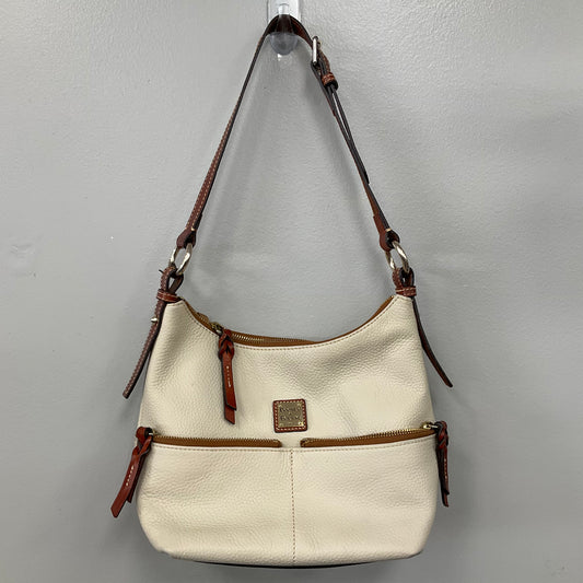 Handbag Designer By Dooney And Bourke In Cream, Size:Medium