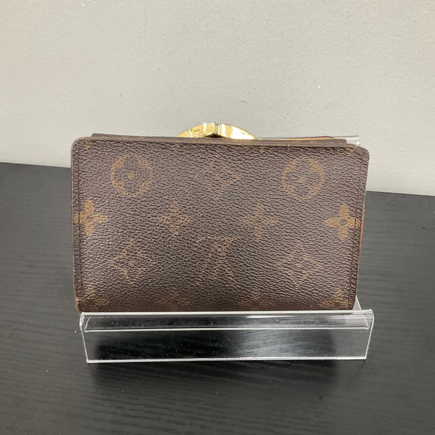 Wallet Luxury Designer By Louis Vuitton In Brown, Size:Small