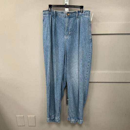 JEANS STRAIGHT by WE THE FREE In BLUE DENIM, Size: L