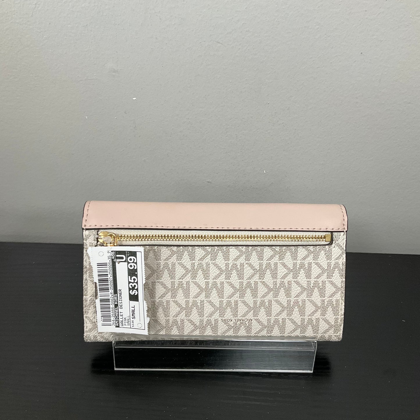 Wallet Designer By Michael Kors In Pink, Size:Small