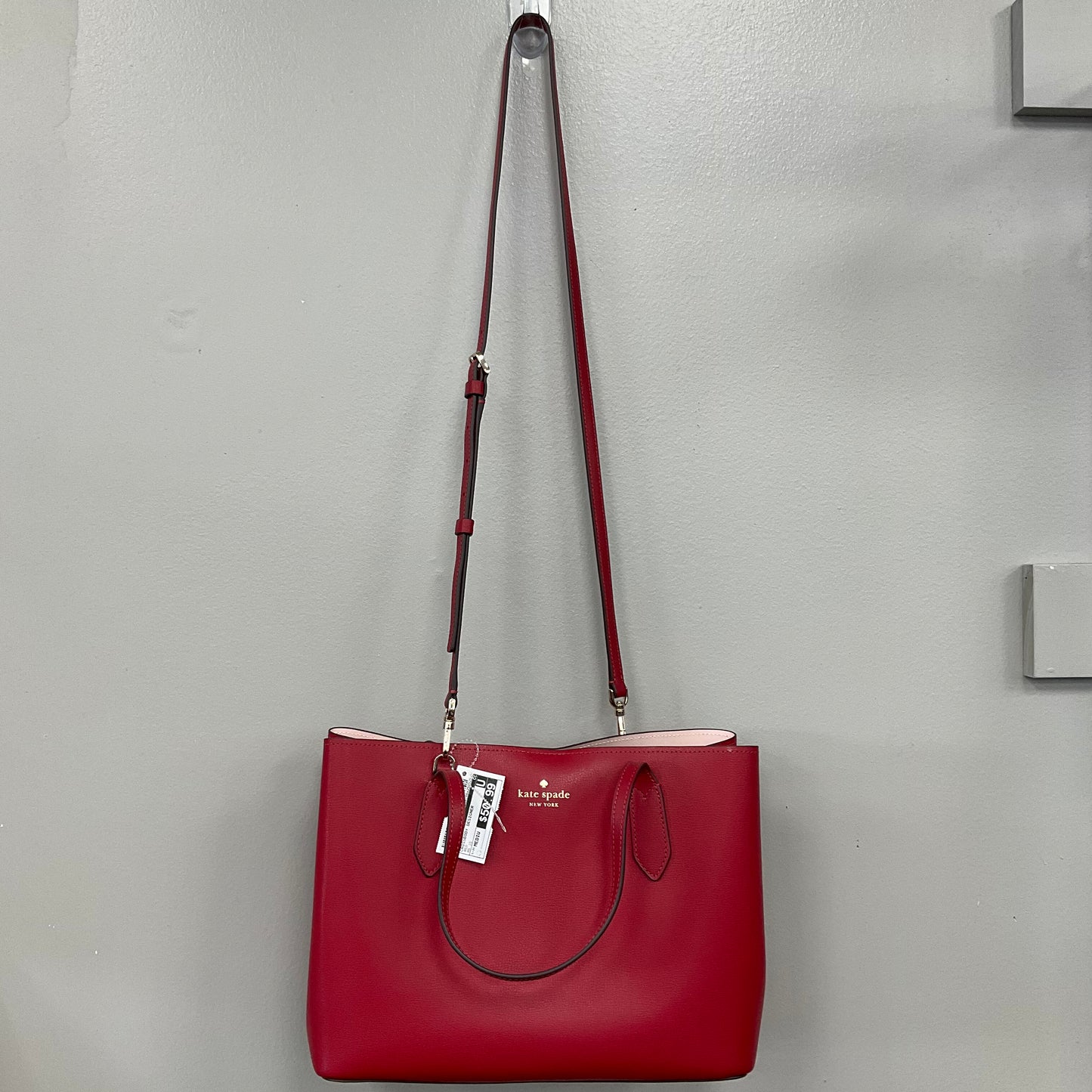 Crossbody Designer By Kate Spade In Red, Size:Medium