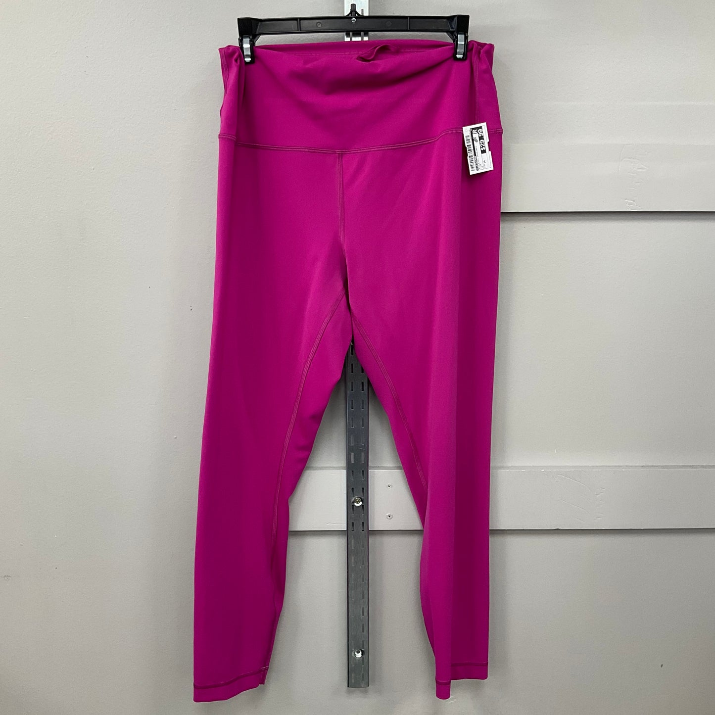 Athletic Leggings By Lululemon In Pink, Size:14
