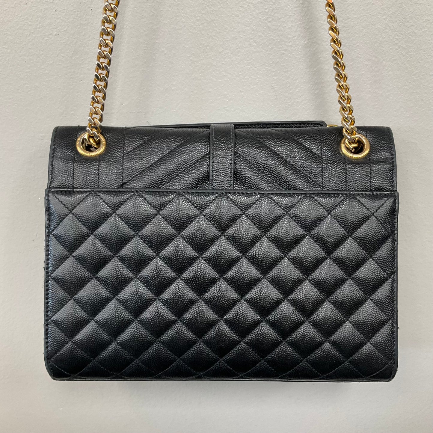 Crossbody Luxury Designer By Yves Saint Laurent In Black, Size:Small